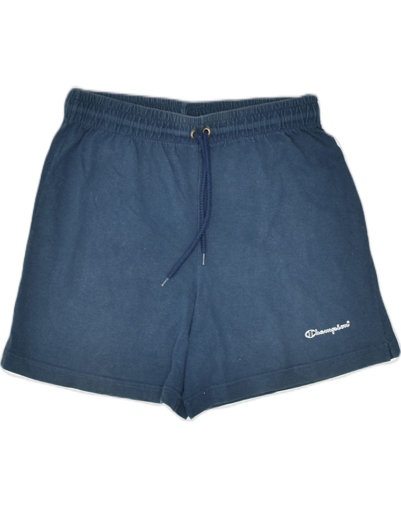 CHAMPION Boys Casual Shorts 14-15 Years XL Navy Blue Cotton | Vintage | Thrift | Second-Hand | Used Clothing | Messina Hembry 