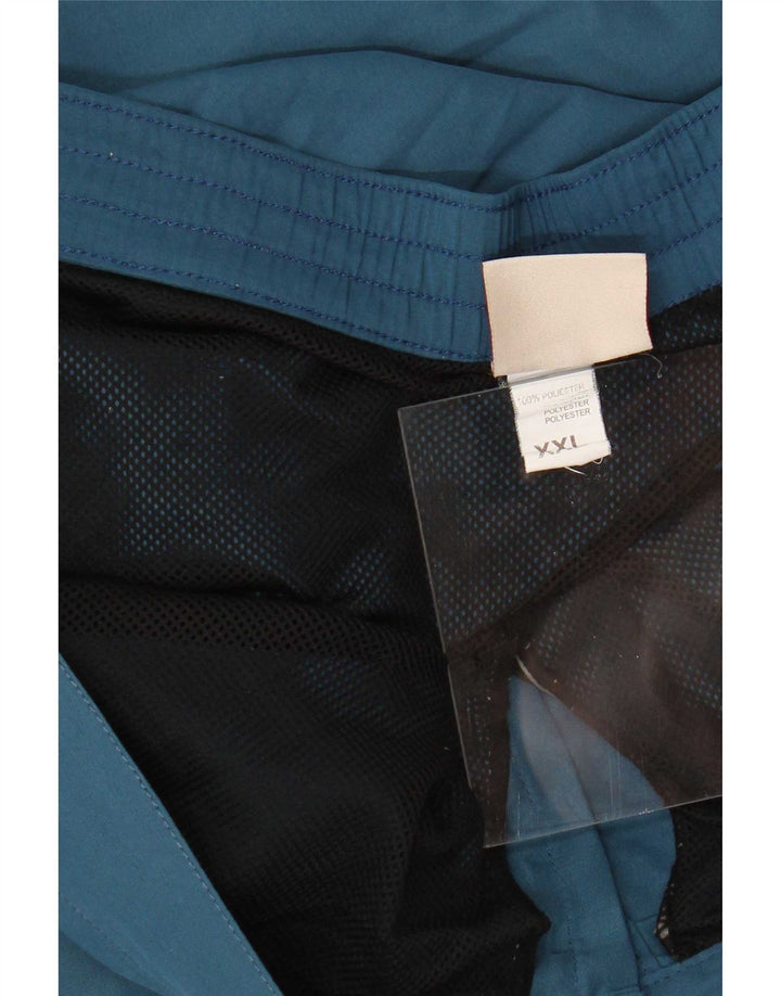 Sergio Tacchini Mens Swimming Shorts 2XL Blue Polyester