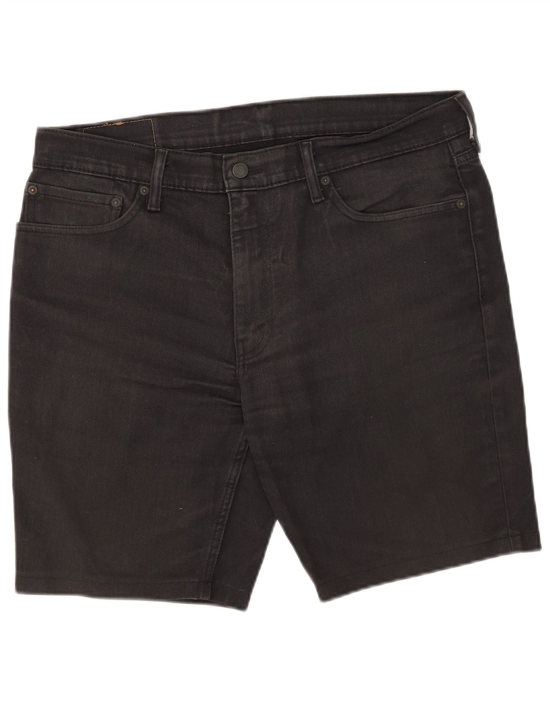 Levi's Mens 511 Denim Shorts W36 Large Black Cotton