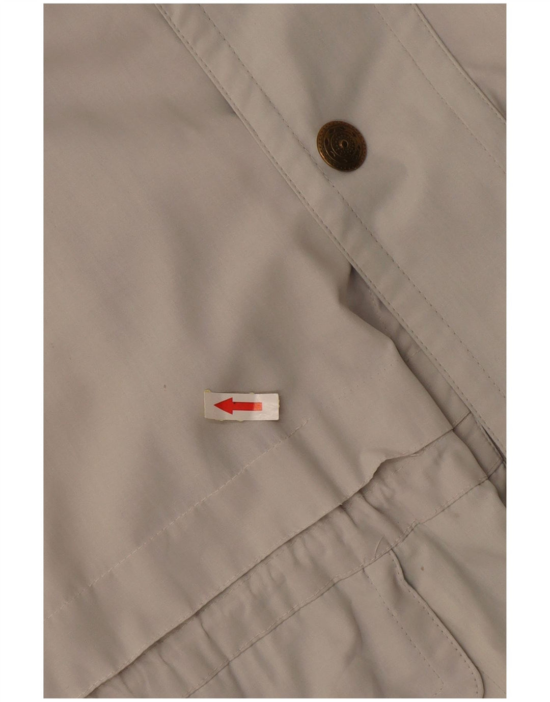 C & A Mens Utility Jacket IT 52 XL White Polyester