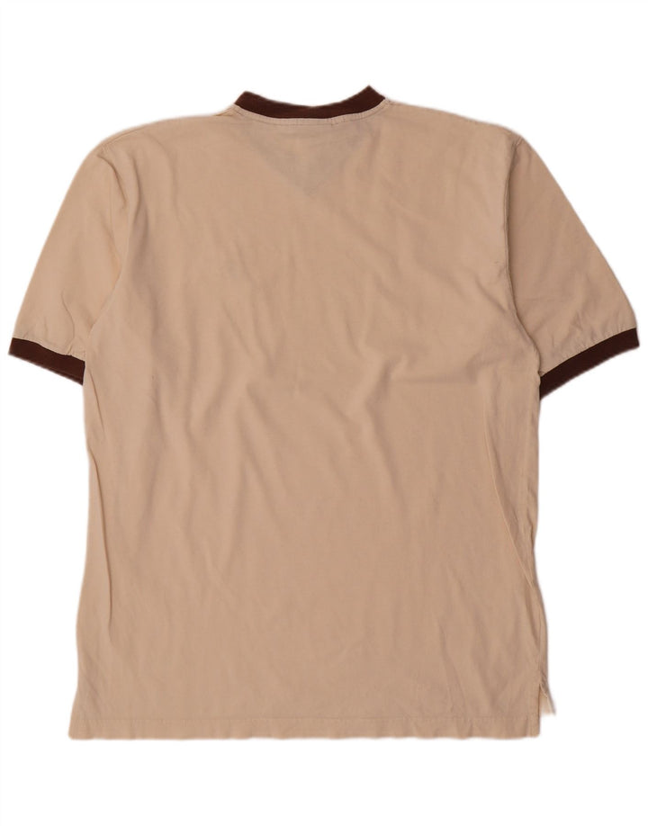 Asics Mens T-Shirt Top Large Beige
