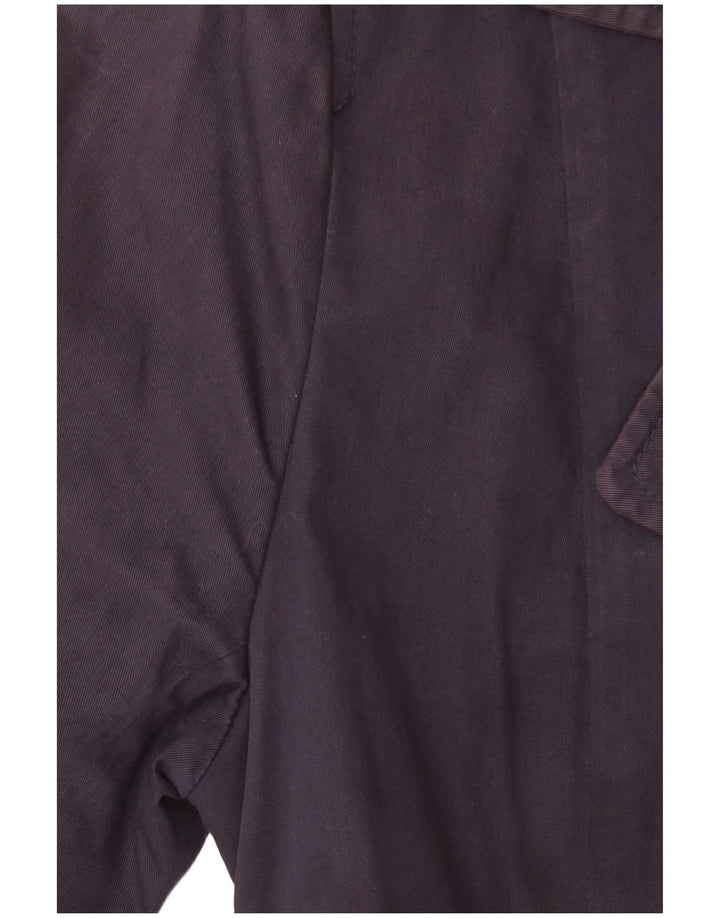 Gant Womens Trench Coat UK 14 Medium Navy Blue Cotton