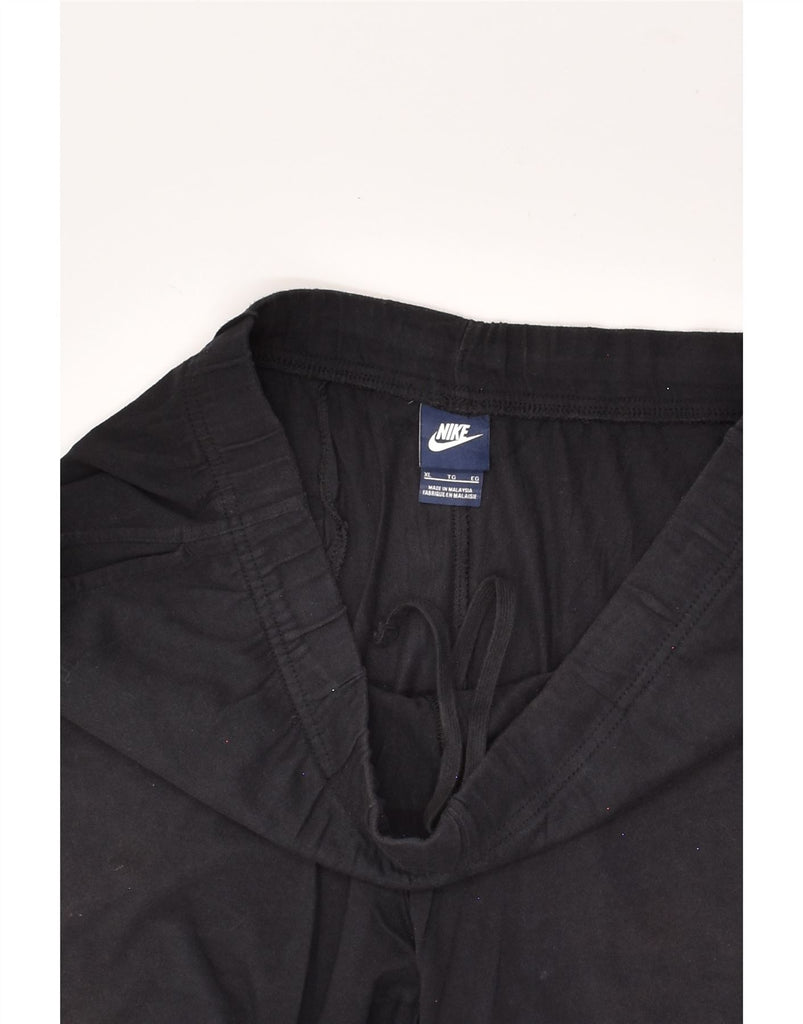 NIKE Mens Sport Shorts XL Black Cotton | Vintage Nike | Thrift | Second-Hand Nike | Used Clothing | Messina Hembry 