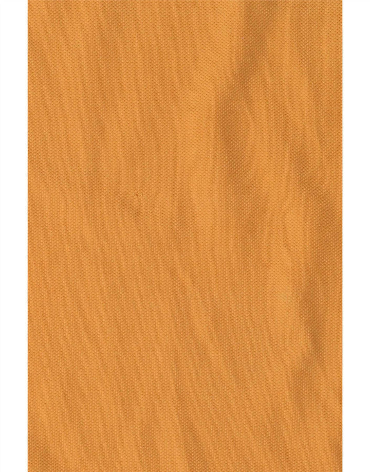 Tommy Hilfiger Mens Polo Shirt Medium Yellow Cotton