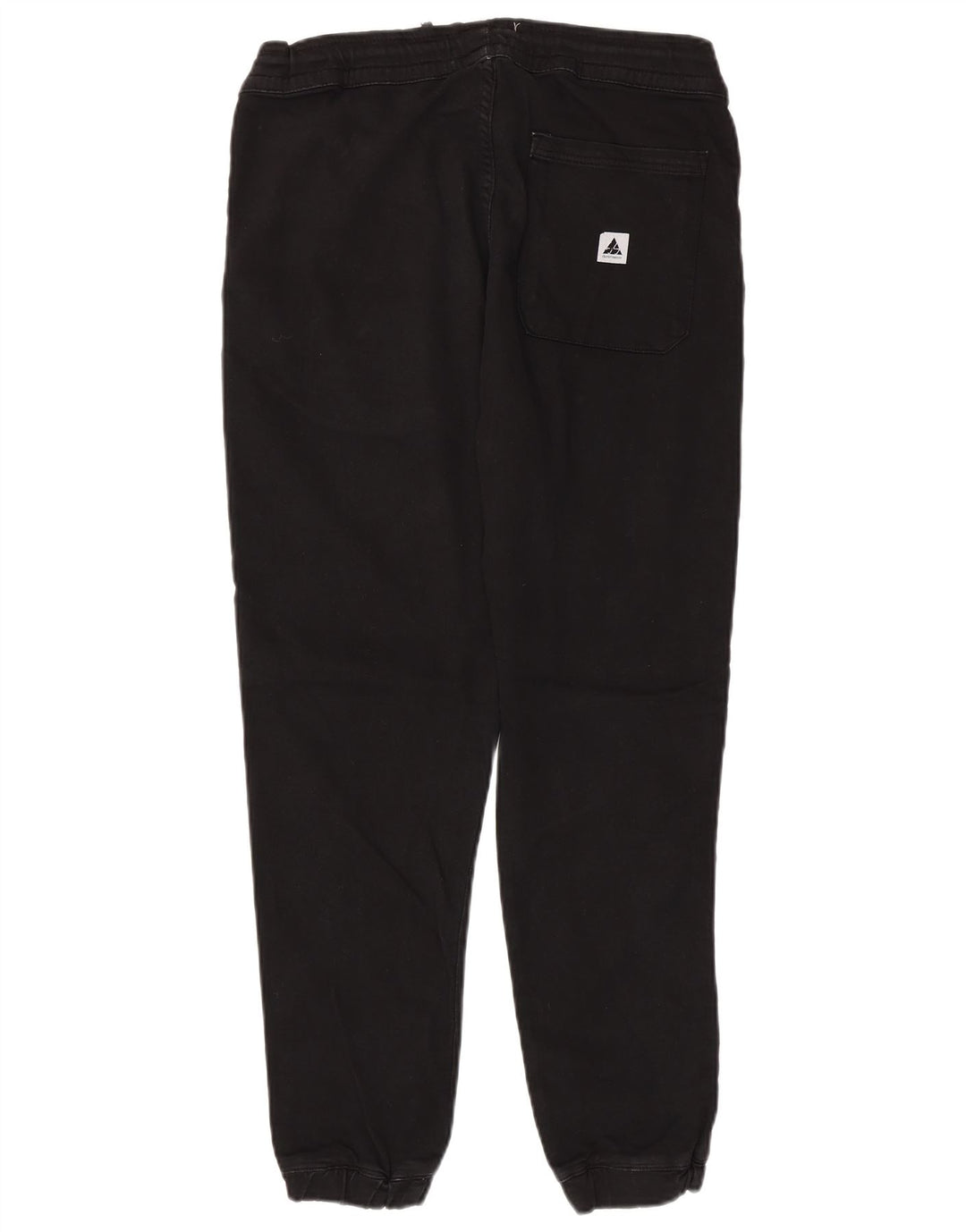 Zara Mens Tracksuit Trousers Joggers Medium Black Cotton