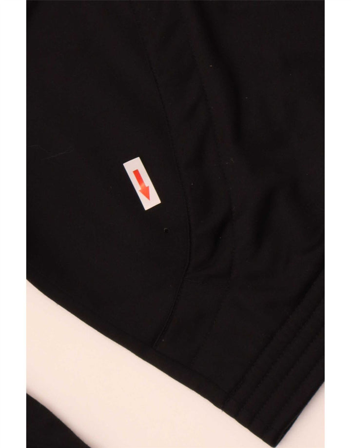 Champion Mens Graphic Tracksuit Top Jacket Large Black Colourblock