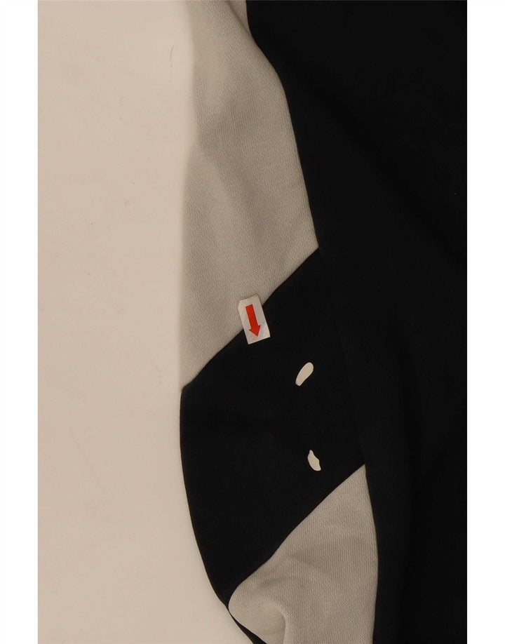 Puma Mens Graphic Tracksuit Trousers Joggers Medium Black Colourblock