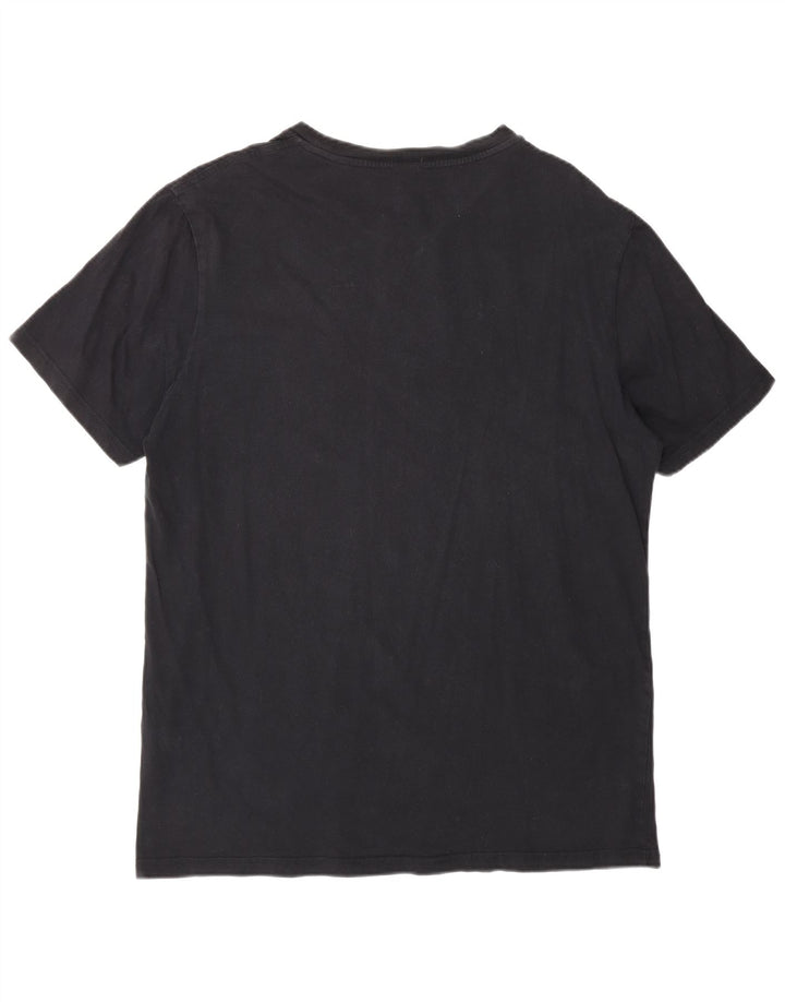 CHAMPION Mens T-Shirt Top XL Navy Blue Cotton
