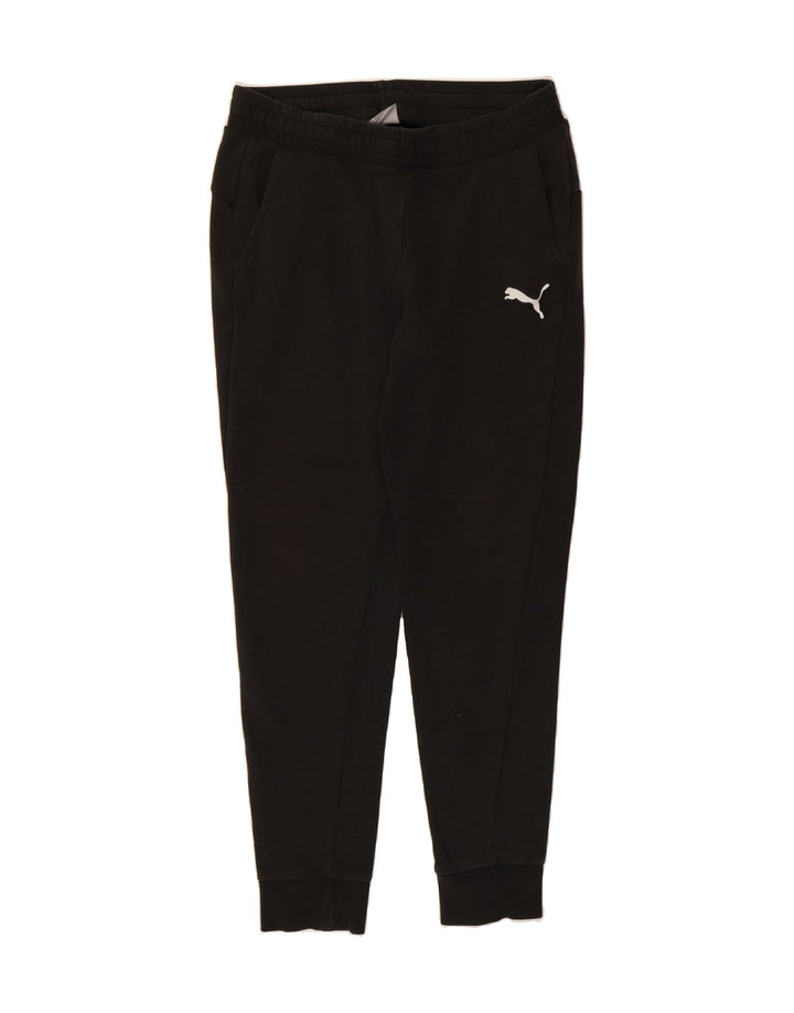 PUMA Mens Tracksuit Trousers Joggers Large  Black Cotton Vintage Puma and Second-Hand Puma from Messina Hembry 