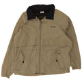 Diadora Mens Rain Jacket UK 36 Small Khaki Polyamide