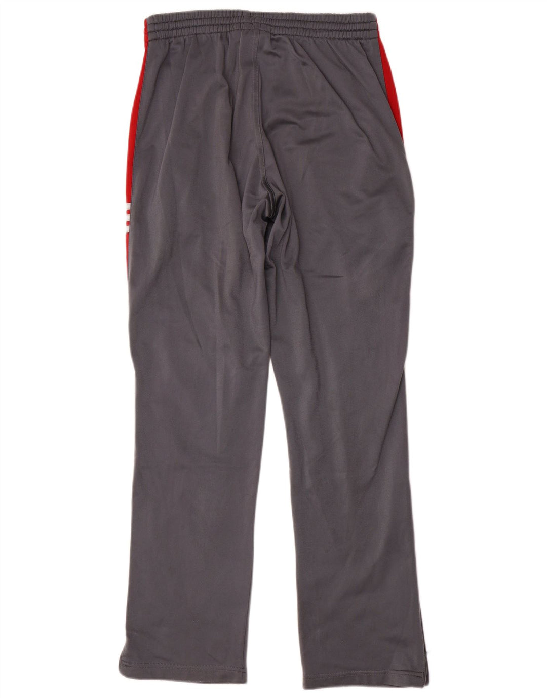 Adidas Mens Tracksuit Trousers Small Grey Colourblock Polyester