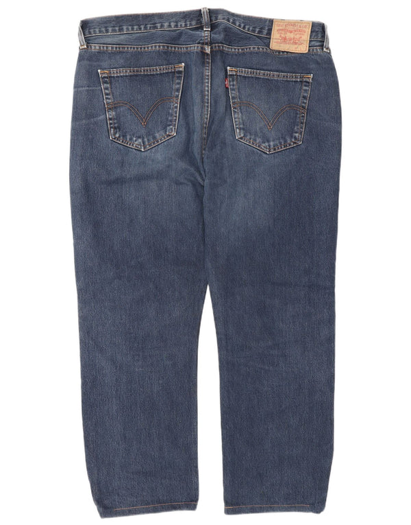 Levi's Mens 751 Straight Jeans W40 L32 Blue Cotton