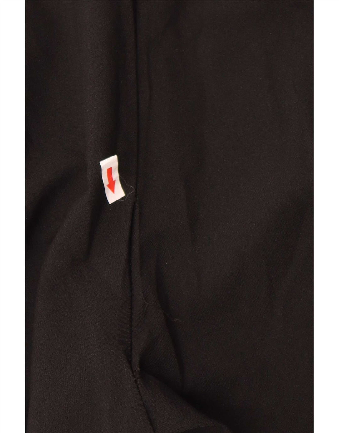 Farah Mens Straight Casual Trousers W42 L29 Black Polyester