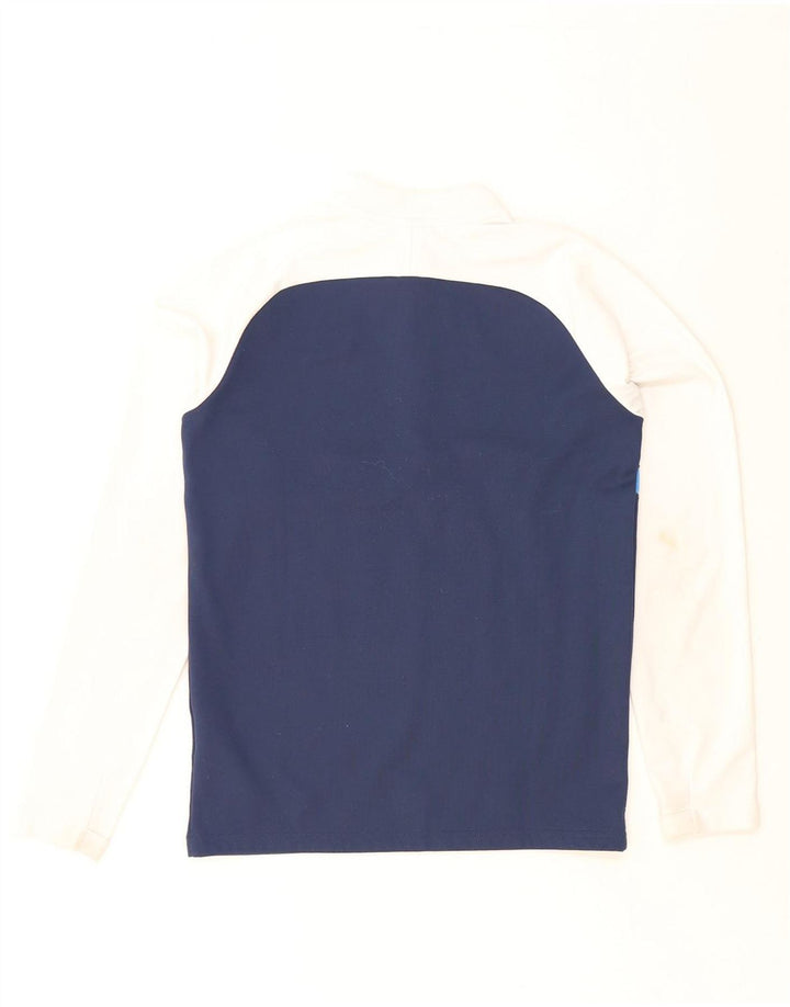 NIKE Boys Dri Fit Pullover Tracksuit Top 12-13 Years Large  White Vintage Nike and Second-Hand Nike from Messina Hembry 