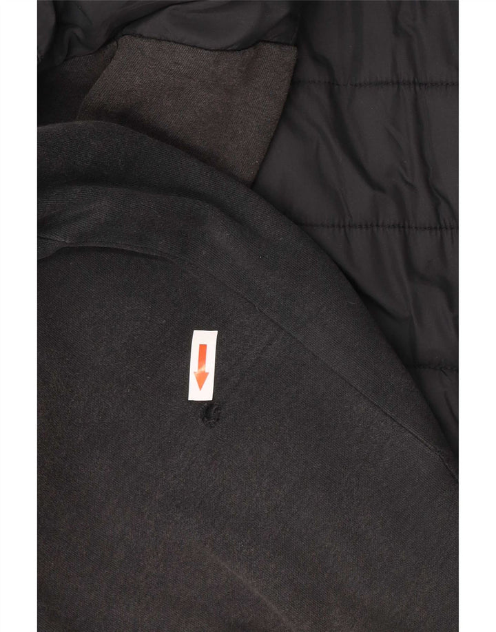 Tommy Hilfiger Mens Padded Jacket UK 44 2XL Black Polyamide