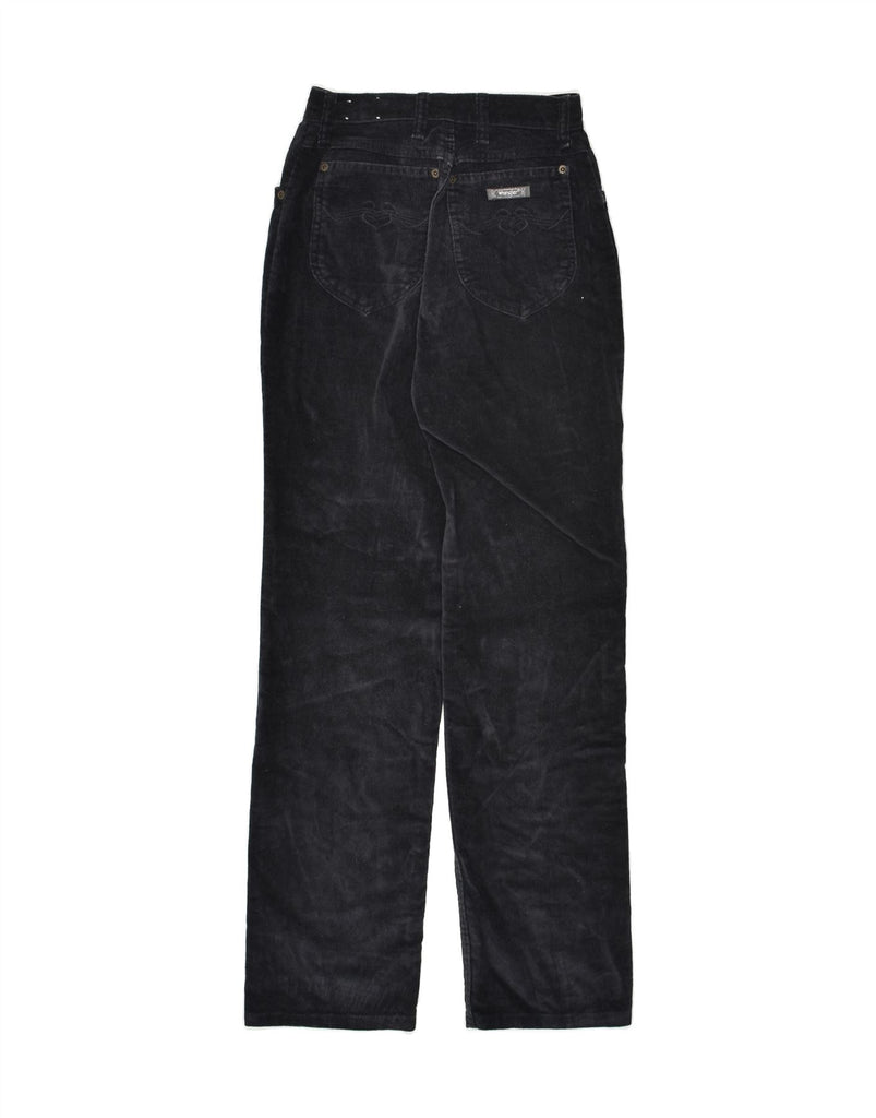 WRANGLER Girls Straight Corduroy Trousers 8-9 Years W24 L30  Navy Blue | Vintage Wrangler | Thrift | Second-Hand Wrangler | Used Clothing | Messina Hembry 