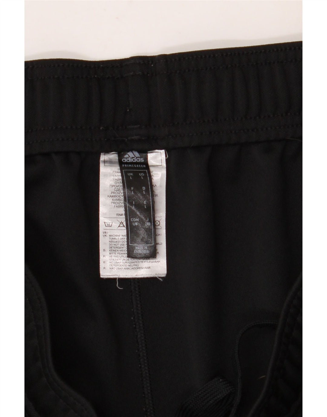 ADIDAS Mens Aeroready Tracksuit Trousers Large  Black Polyester