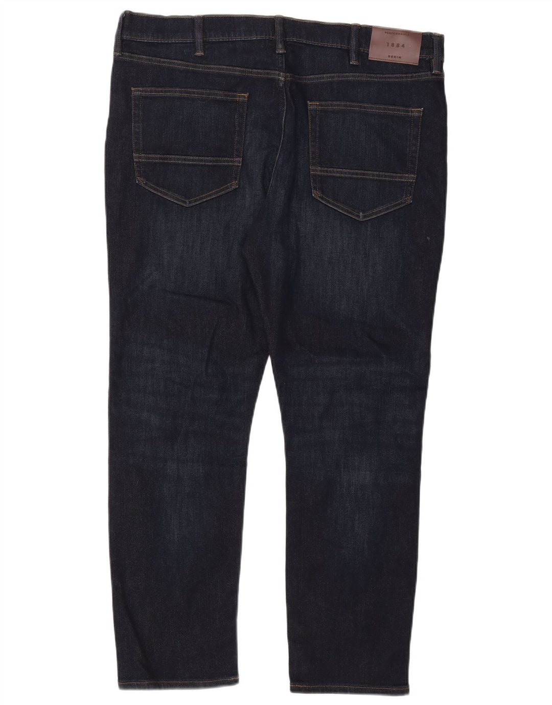 Marks & Spencer Mens Slim Jeans W38 L29 Navy Blue Cotton