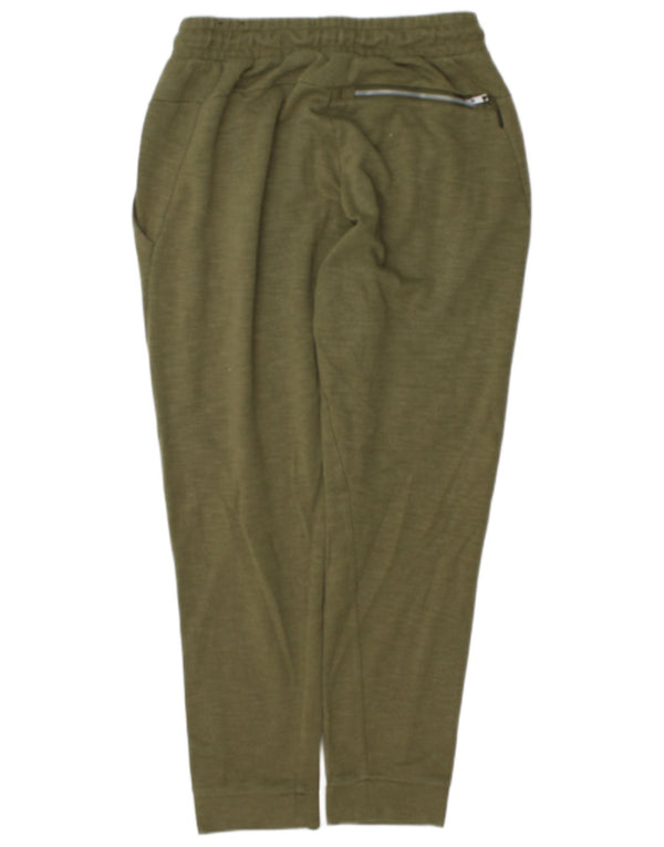 Nike Mens Tracksuit Trousers Joggers Large Khaki Flecked Cotton