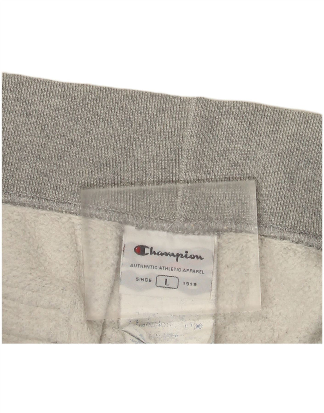 Champion Mens Tracksuit Trousers Joggers Large Grey Cotton