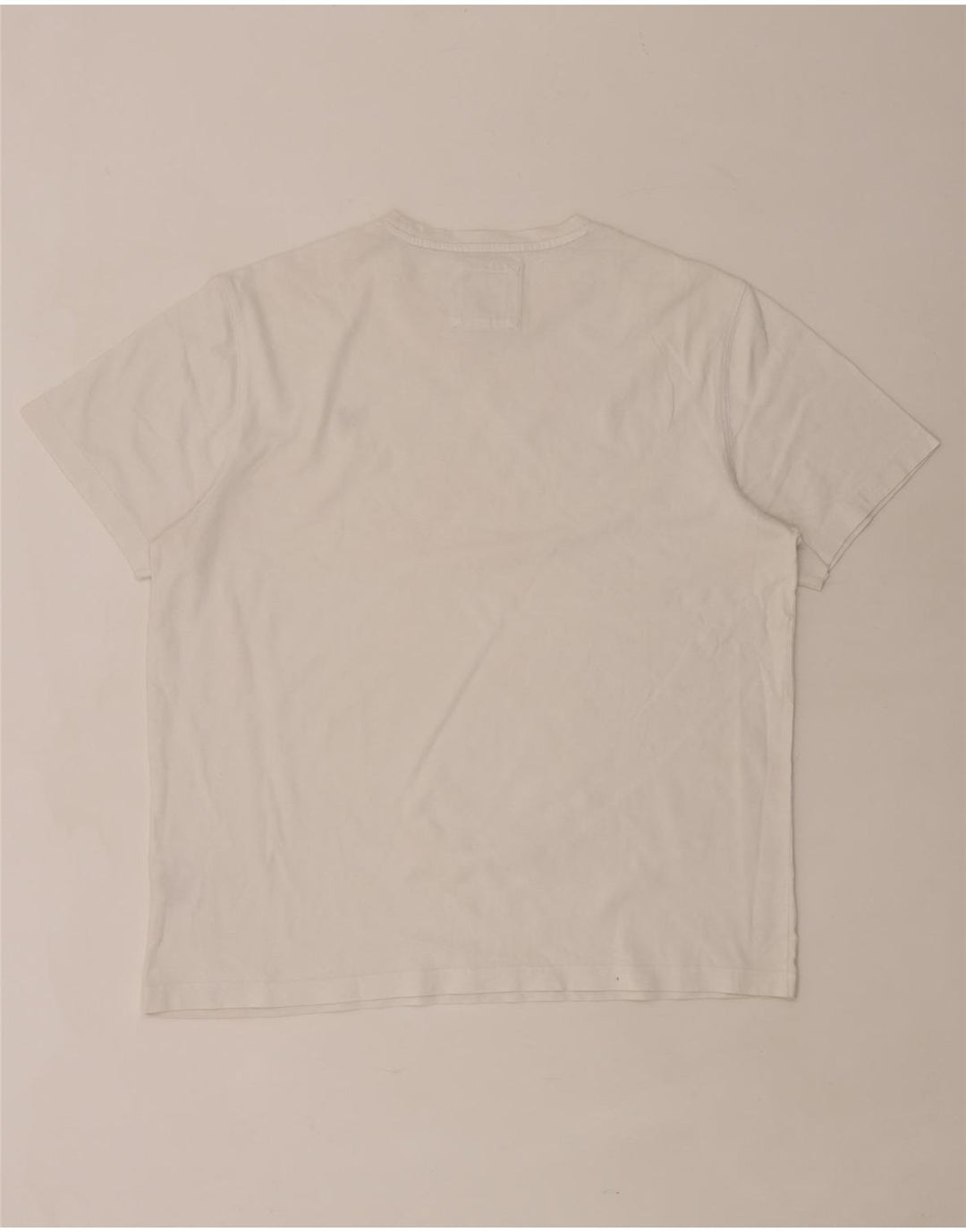 Crew Clothing Mens T-Shirt Top XL White Cotton