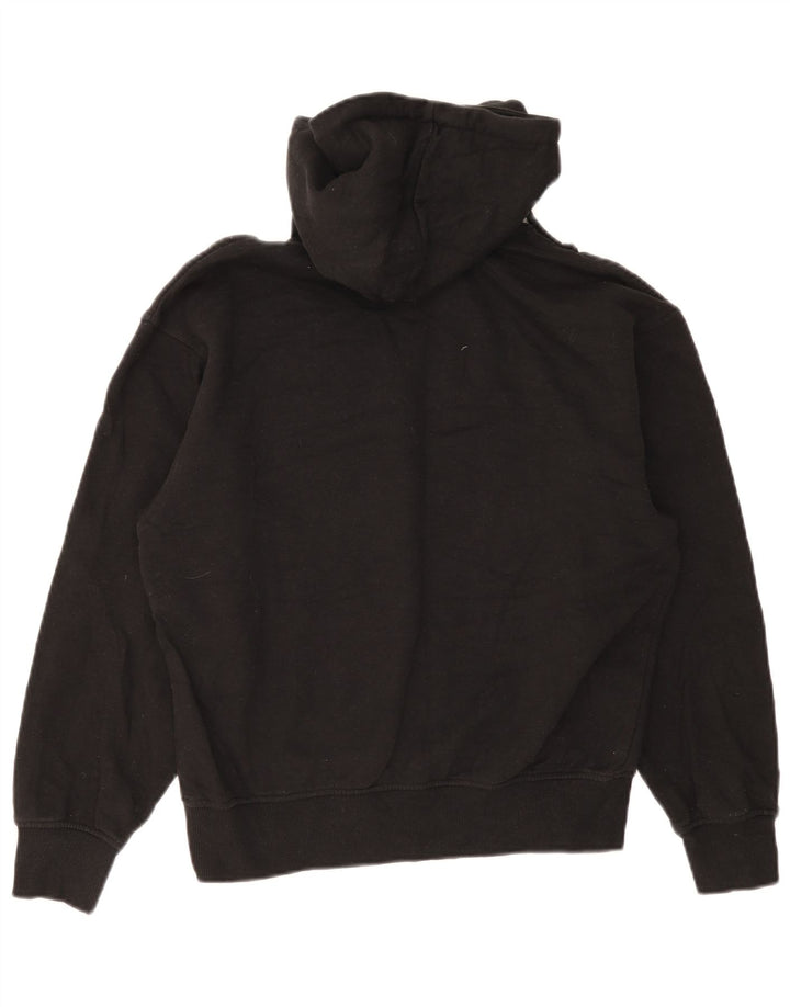 Zara Womens Oversized Hoodie Jumper UK 10 Small Black