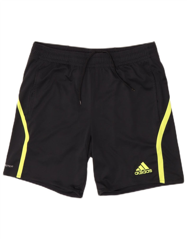 Adidas Mens Climalite Sport Shorts Small Black Polyester