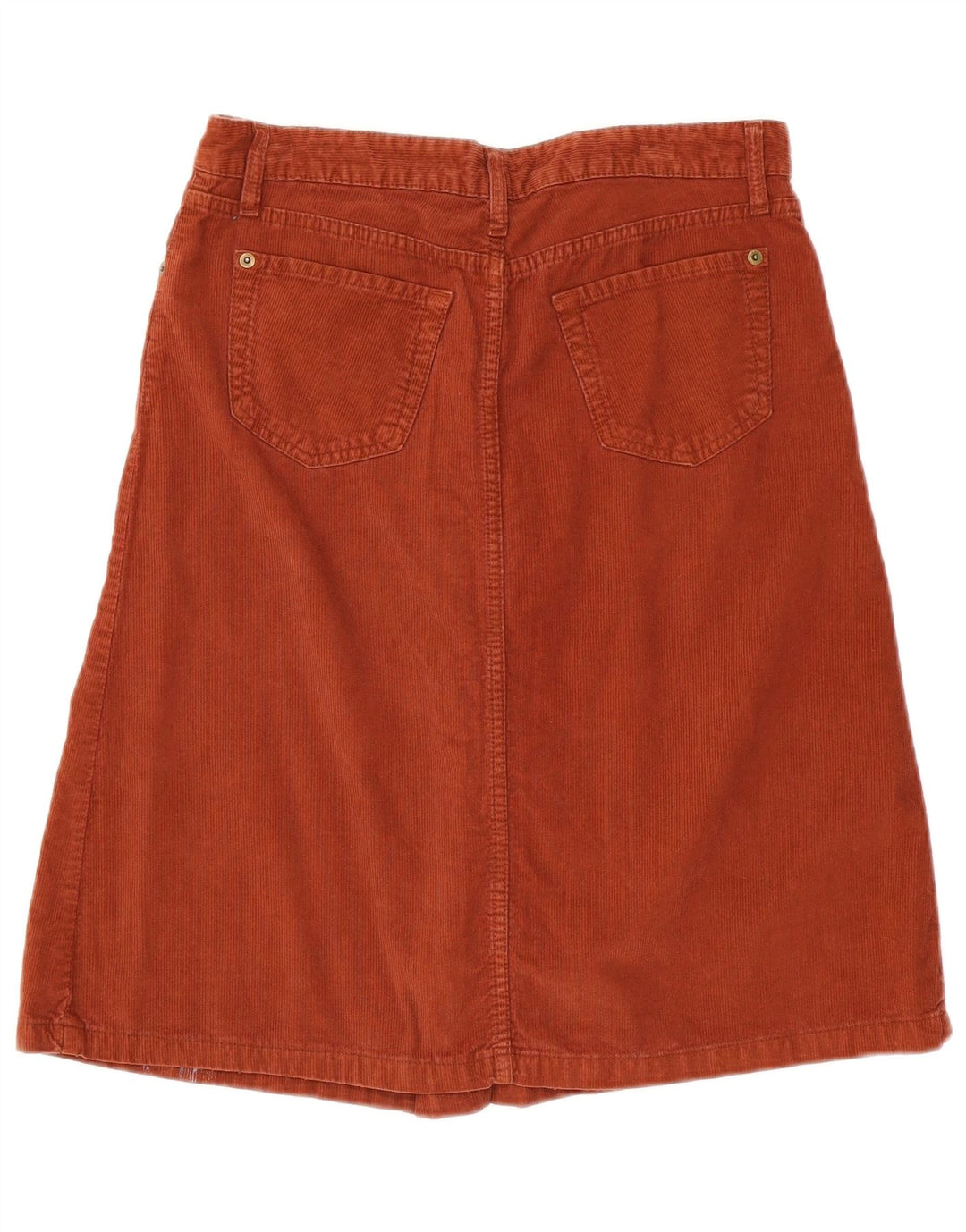 Zara Womens Corduroy Skirt EU 38 Small W28 Brown