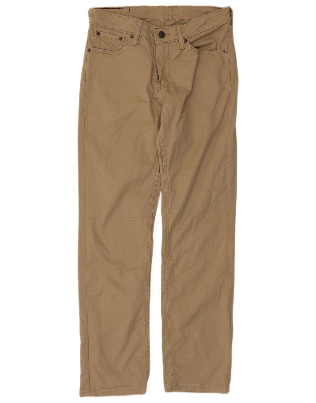 Levi's Mens 511 Slim Casual Trousers W29 L32 Beige Cotton