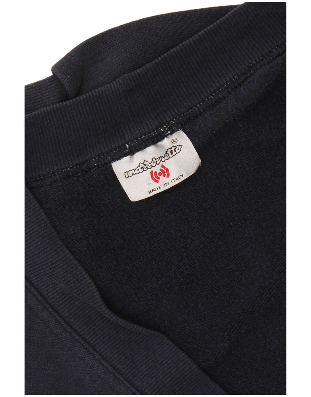 Mazzonetto Mens Cardigan Sweater XL Navy Blue