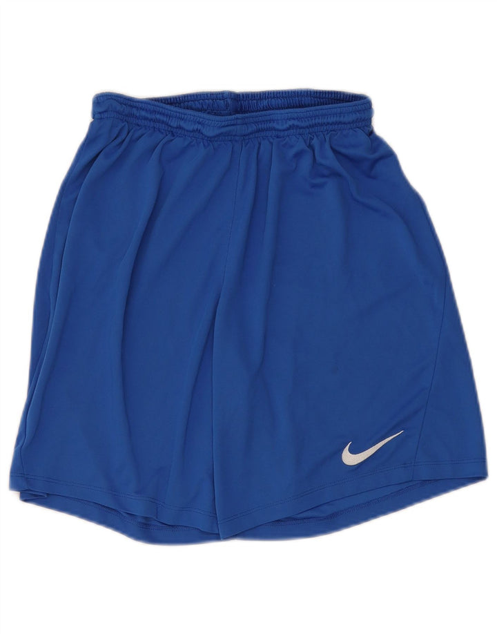 Nike Mens Dri Fit Sport Shorts Small  Blue Polyester