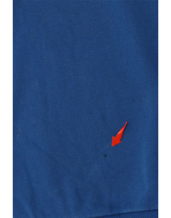 DIESEL Mens Graphic Sweatshirt Jumper Medium Blue Cotton