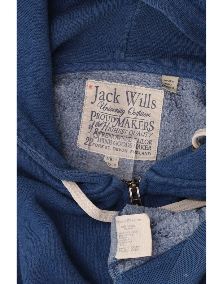 Jack Wills Womens UK 14 Large  Blue Cotton