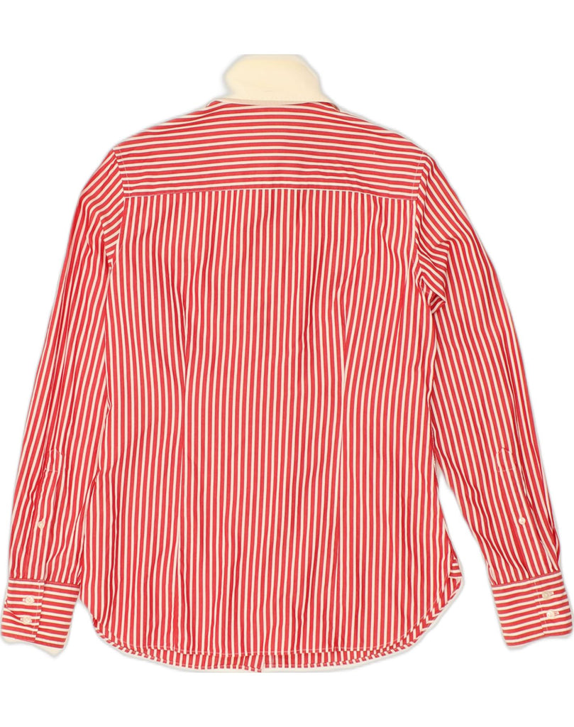 GANT Womens Shirt UK 12 Medium  Red Striped Cotton | Vintage Gant | Thrift | Second-Hand Gant | Used Clothing | Messina Hembry 