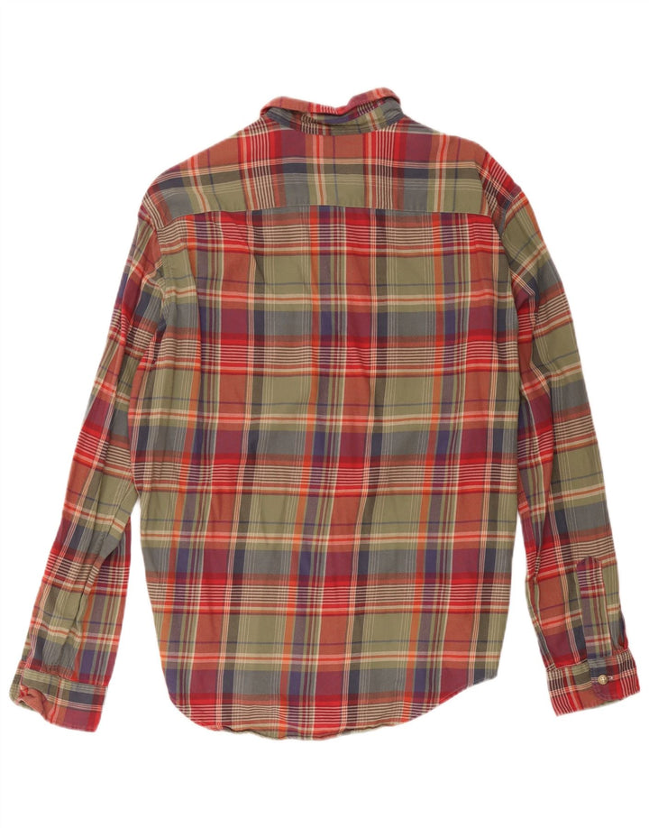 Polo Ralph Lauren Mens Shirt Large Multicoloured Plaid Cotton