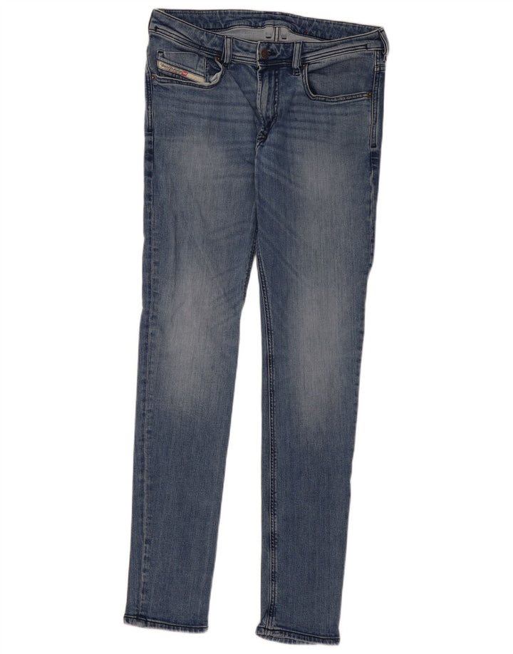 Diesel Womens Skinny Jeans W31 L32 Blue Cotton