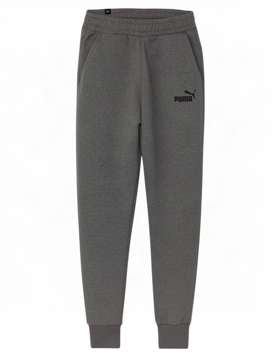 Puma Mens Tracksuit Trousers Joggers Small Grey Cotton