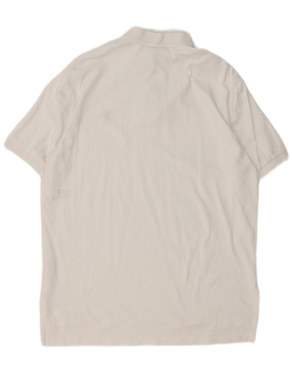 Polo Ralph Lauren Mens Polo Shirt Large White Cotton