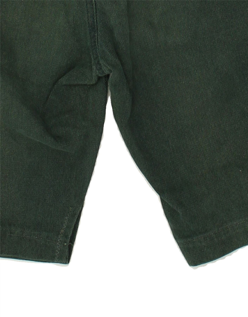 H.I.S Mens Casual Shorts W30 Medium Green Wool | Vintage H.I.S | Thrift | Second-Hand H.I.S | Used Clothing | Messina Hembry 