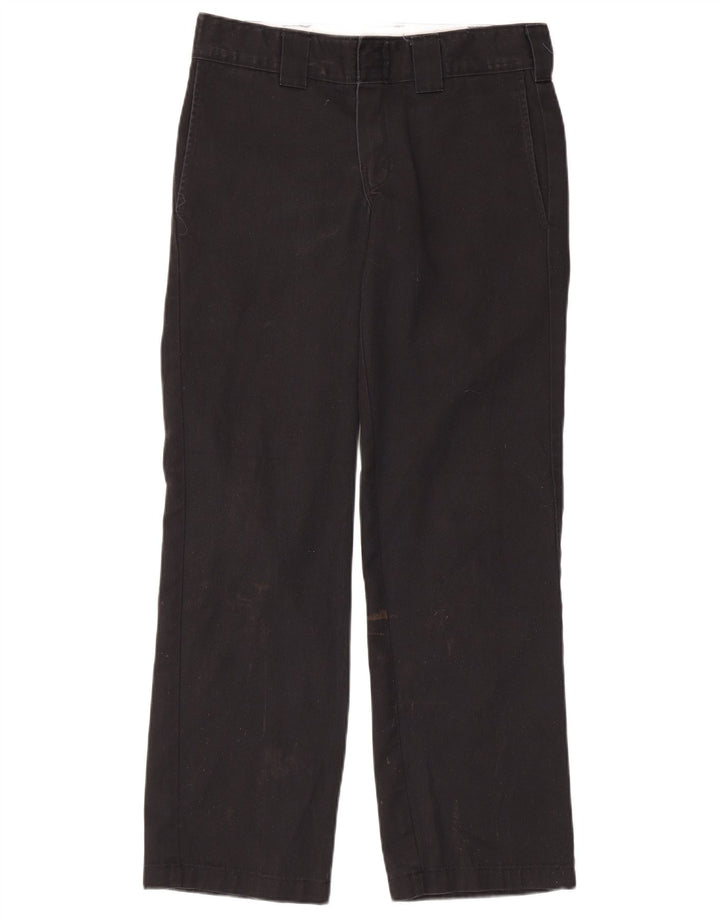 Dickies Mens Slim Chino Trousers W30 L29 Black
