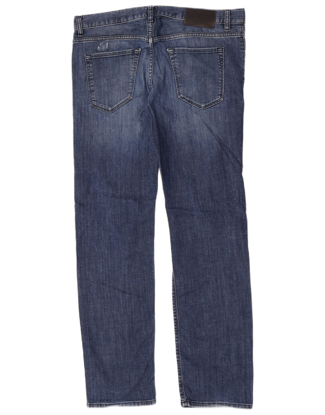 Hugo Boss Mens Stretch Slim Jeans W34 L32 Blue Cotton