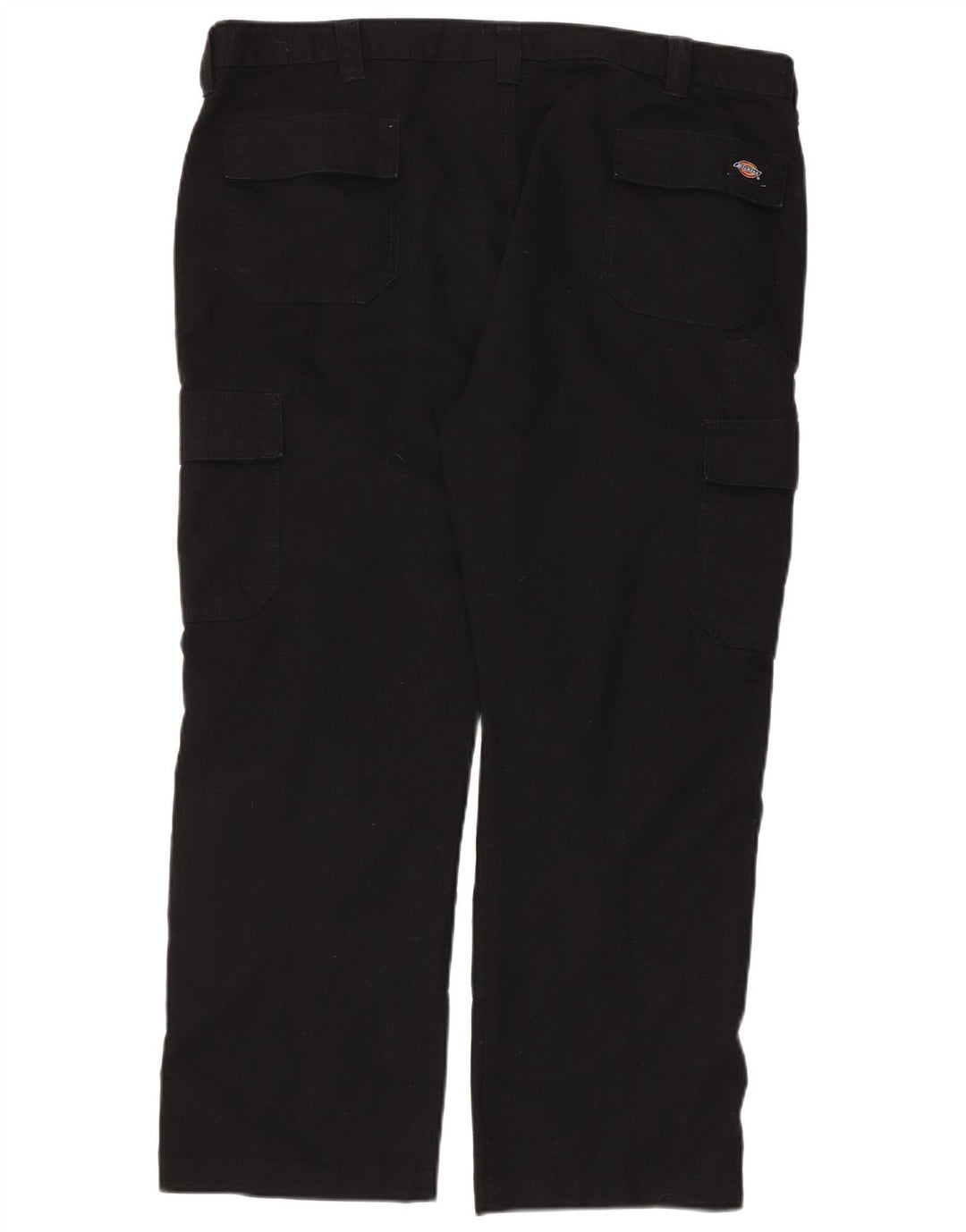 Dickies Mens Straight Cargo Trousers W40 L28 Black