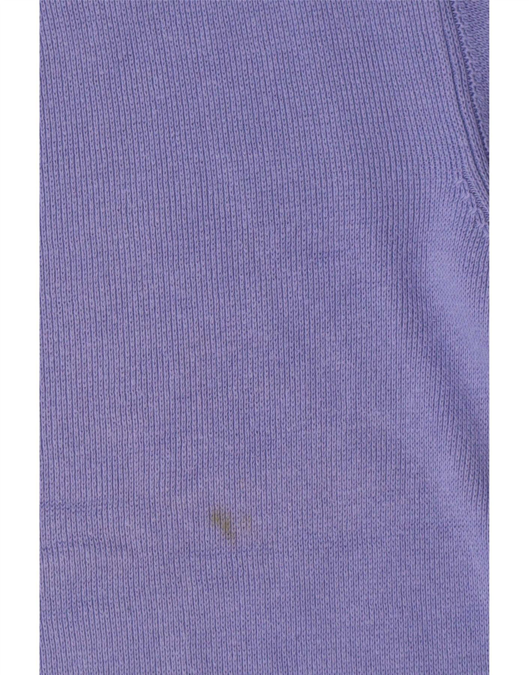Zara Mens Crew Neck Jumper Sweater Small Purple Cotton