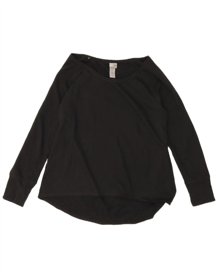 Champion Womens Sweatshirt Jumper UK 18 XL Black Polyester