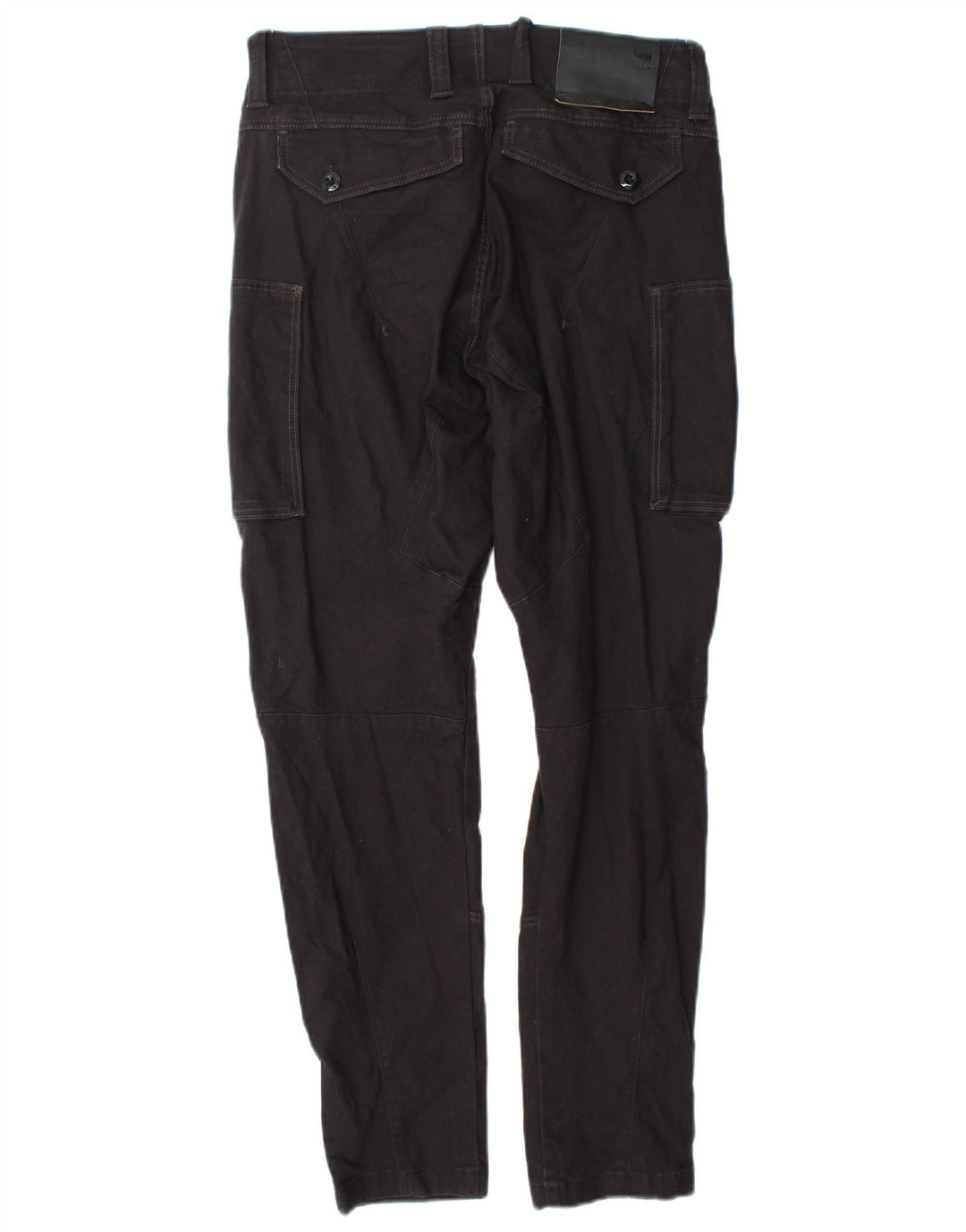 G-Star Mens Slim Cargo Trousers W29 L32 Black Cotton