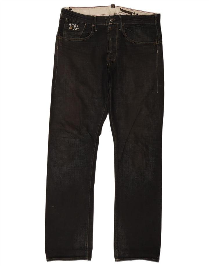 G-Star Mens Slim Jeans W33 L33 Black