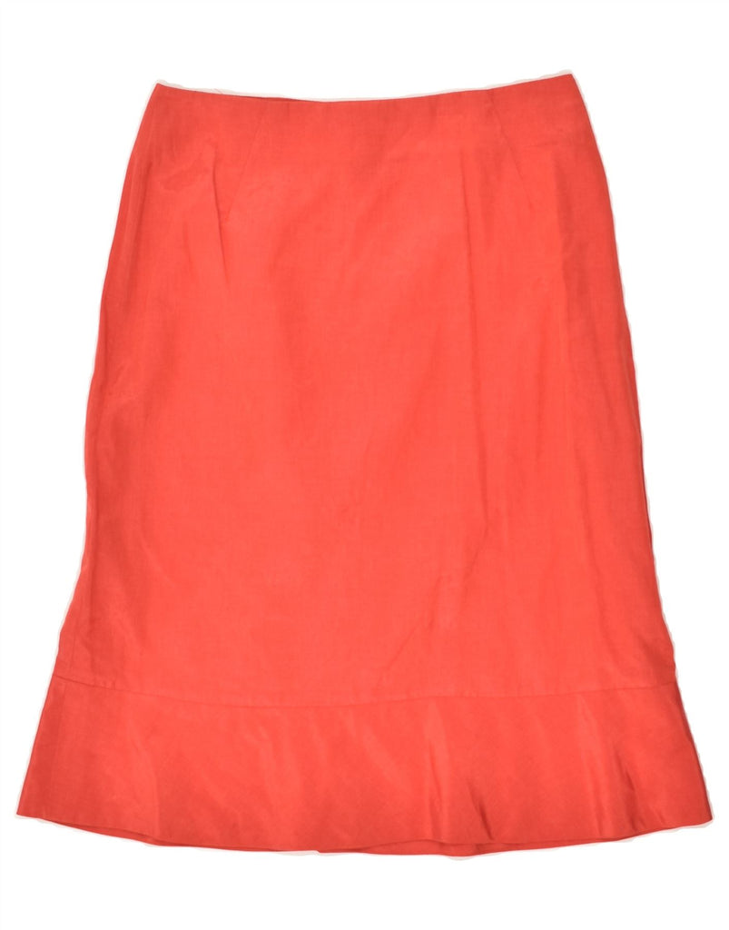 STEFANEL Womens A-Line Skirt EU 40 Medium W28 Red | Vintage Stefanel | Thrift | Second-Hand Stefanel | Used Clothing | Messina Hembry 