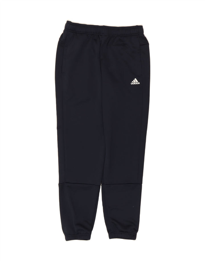 ADIDAS Mens Tracksuit Trousers Joggers Medium Navy Blue Polyester Vintage Adidas and Second-Hand Adidas from Messina Hembry 