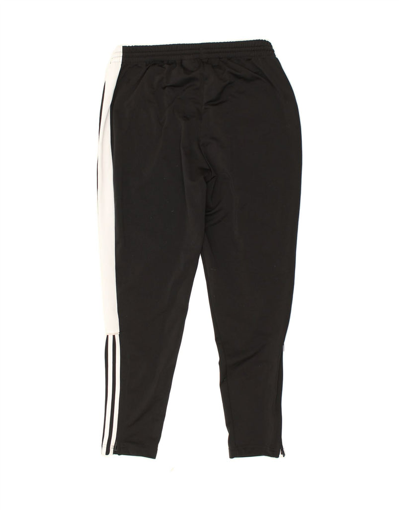 ADIDAS Womens Tracksuit Trousers UK 16/18 Large Black Polyester | Vintage Adidas | Thrift | Second-Hand Adidas | Used Clothing | Messina Hembry 