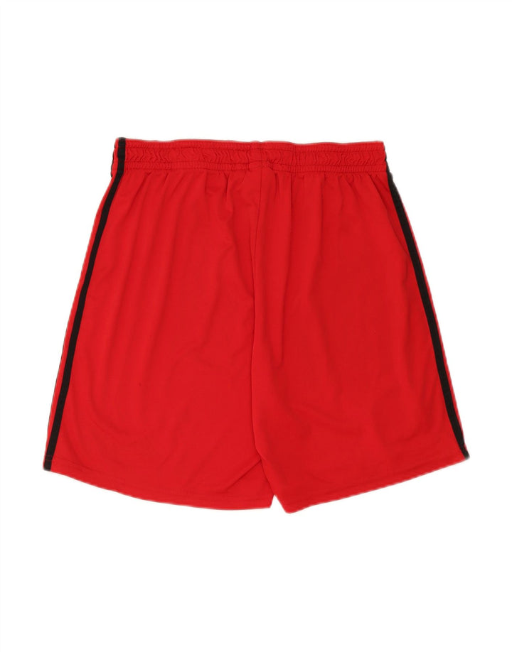 ADIDAS Mens AC Milan Sport Shorts Large Red Polyester